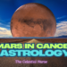 Moon in Cancer Medical Astrology