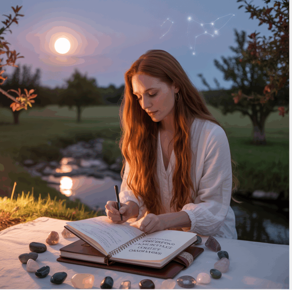 Moon Healing Emotional Wellness Celestial Nurse